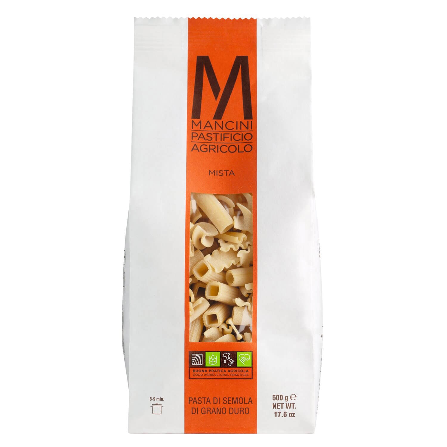 Pasta Mista Hartweizennudeln von Pasta Mancini, 500 g