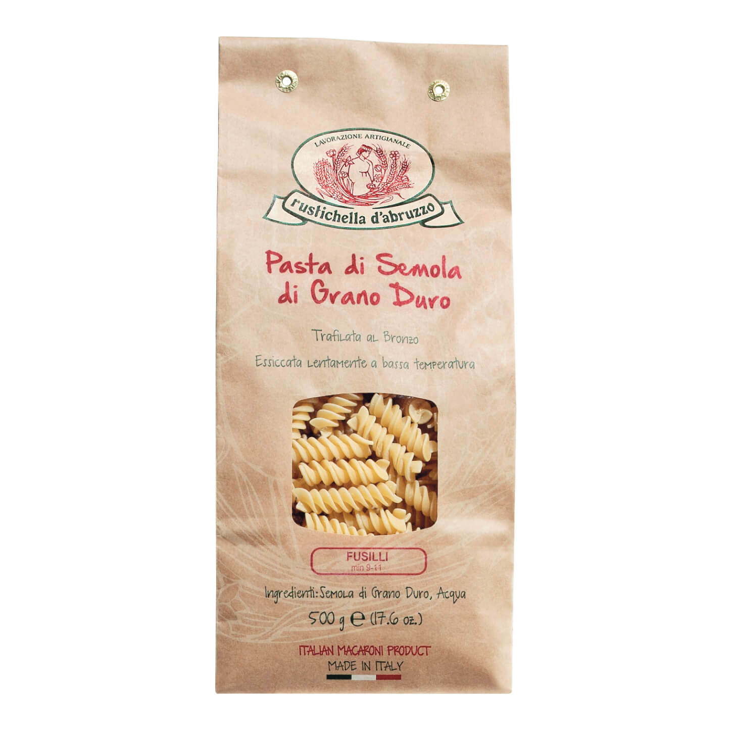 Fusilli Hartweizennudeln von Rustichella, 500 g