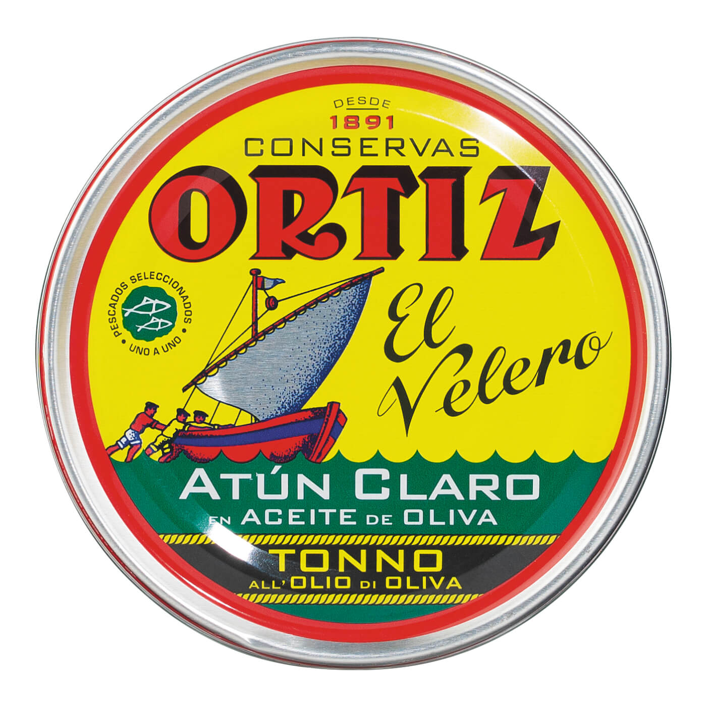 Ortiz Gelbflossen-Thunfisch in Olivenöl, 250 g