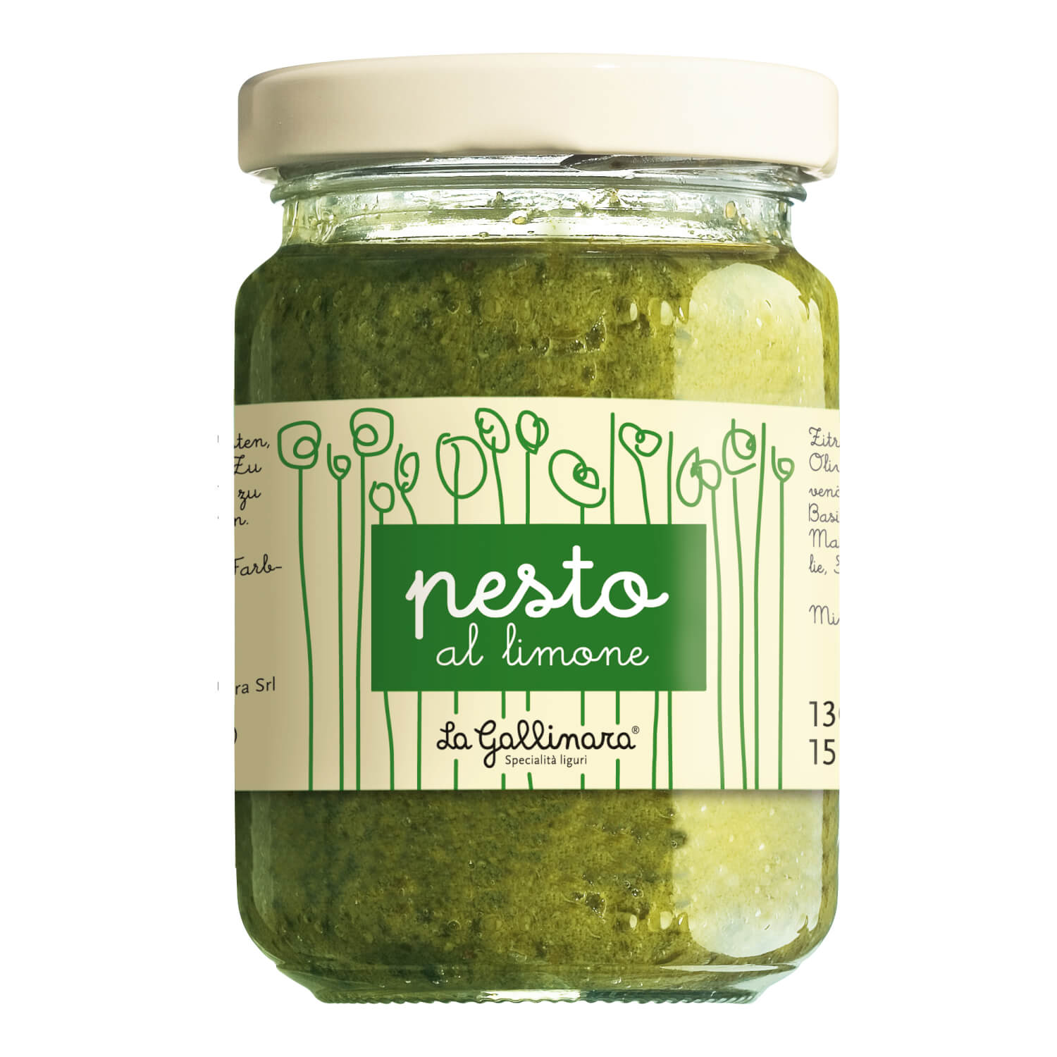 Pesto al limone - Zitronen-Pesto von La Gallinara