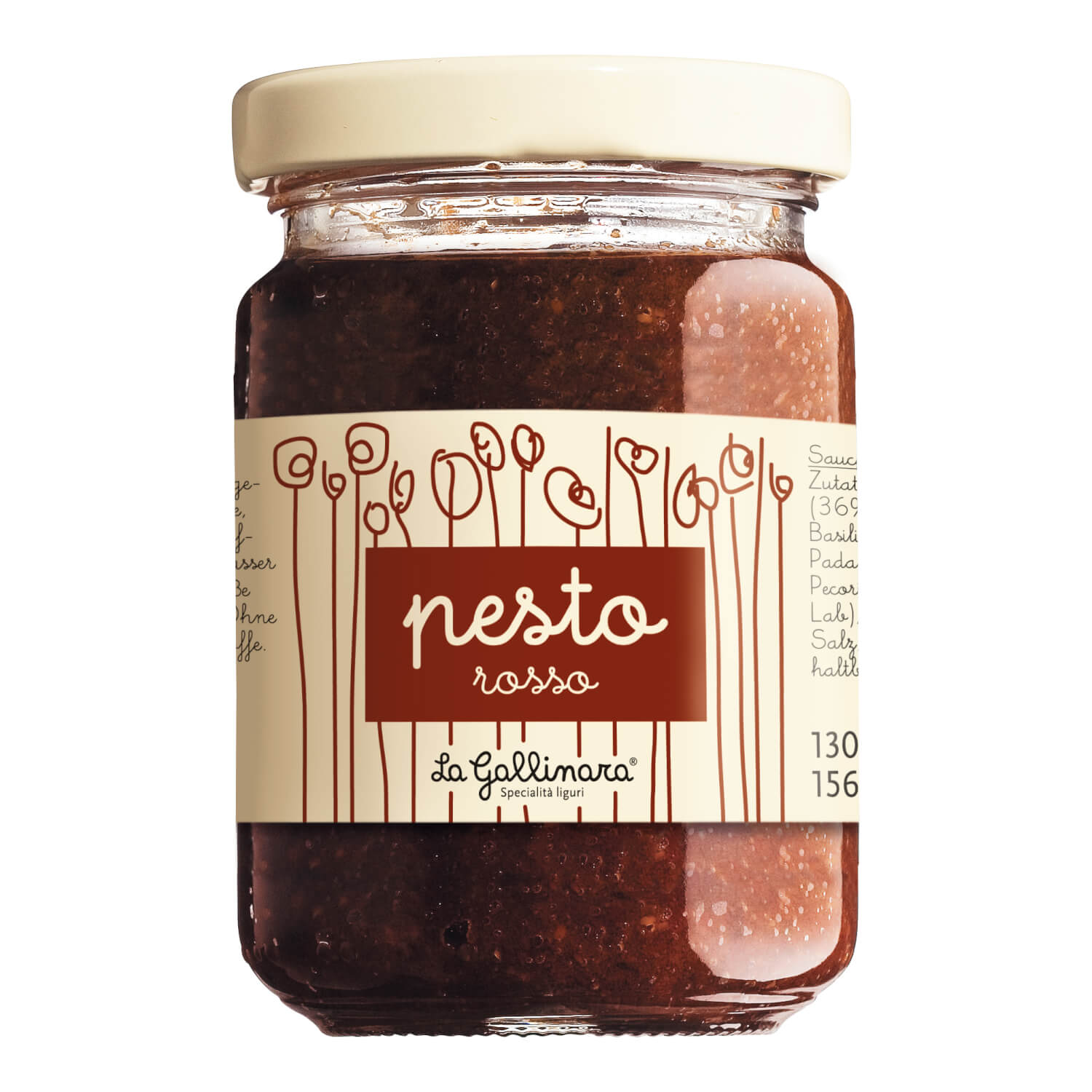 Pesto rosso - rotes Tomatenpesto von La Gallinara