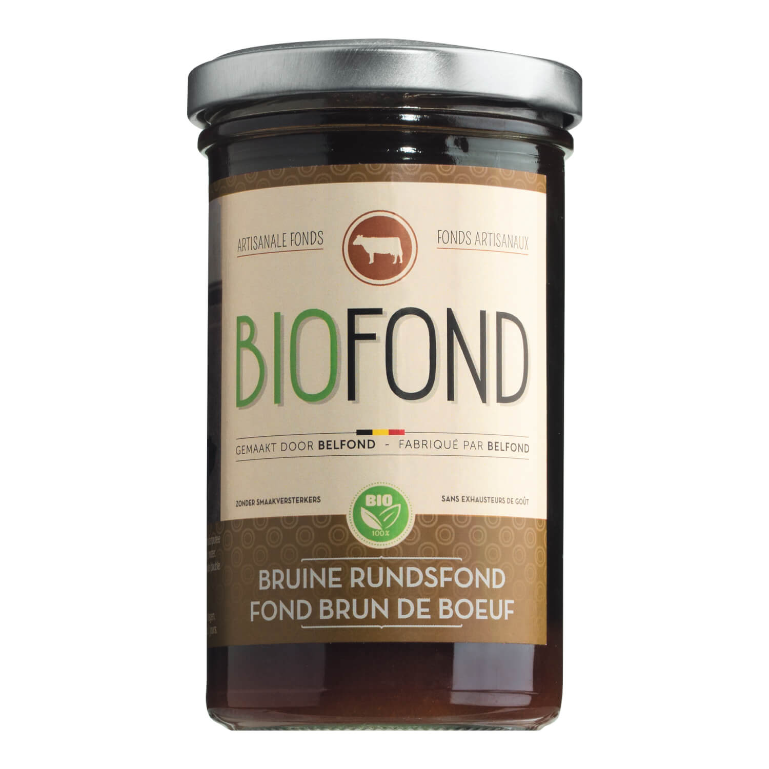 Belfond Dunkler Rinderfond Bio, 240 ml