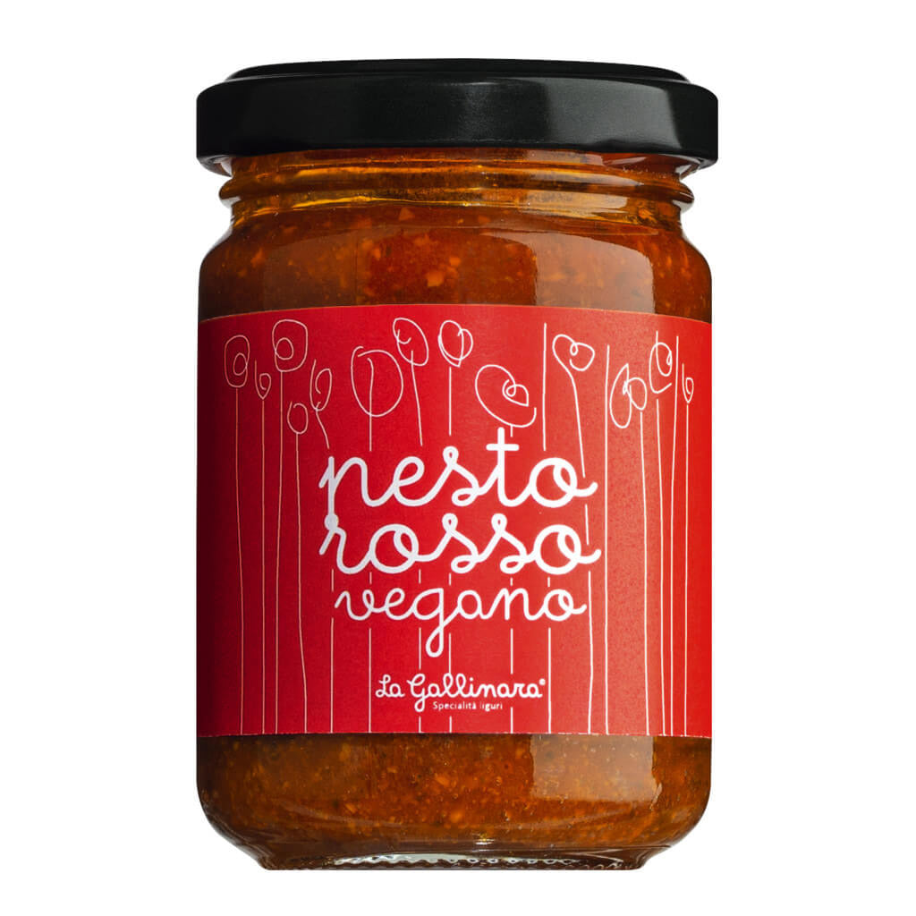 Pesto rosso vegan - rotes Tomatenpesto von La Gallinara