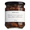 Olive con pinoli - schwarze Oliven mit Pinienkernen, 180 g