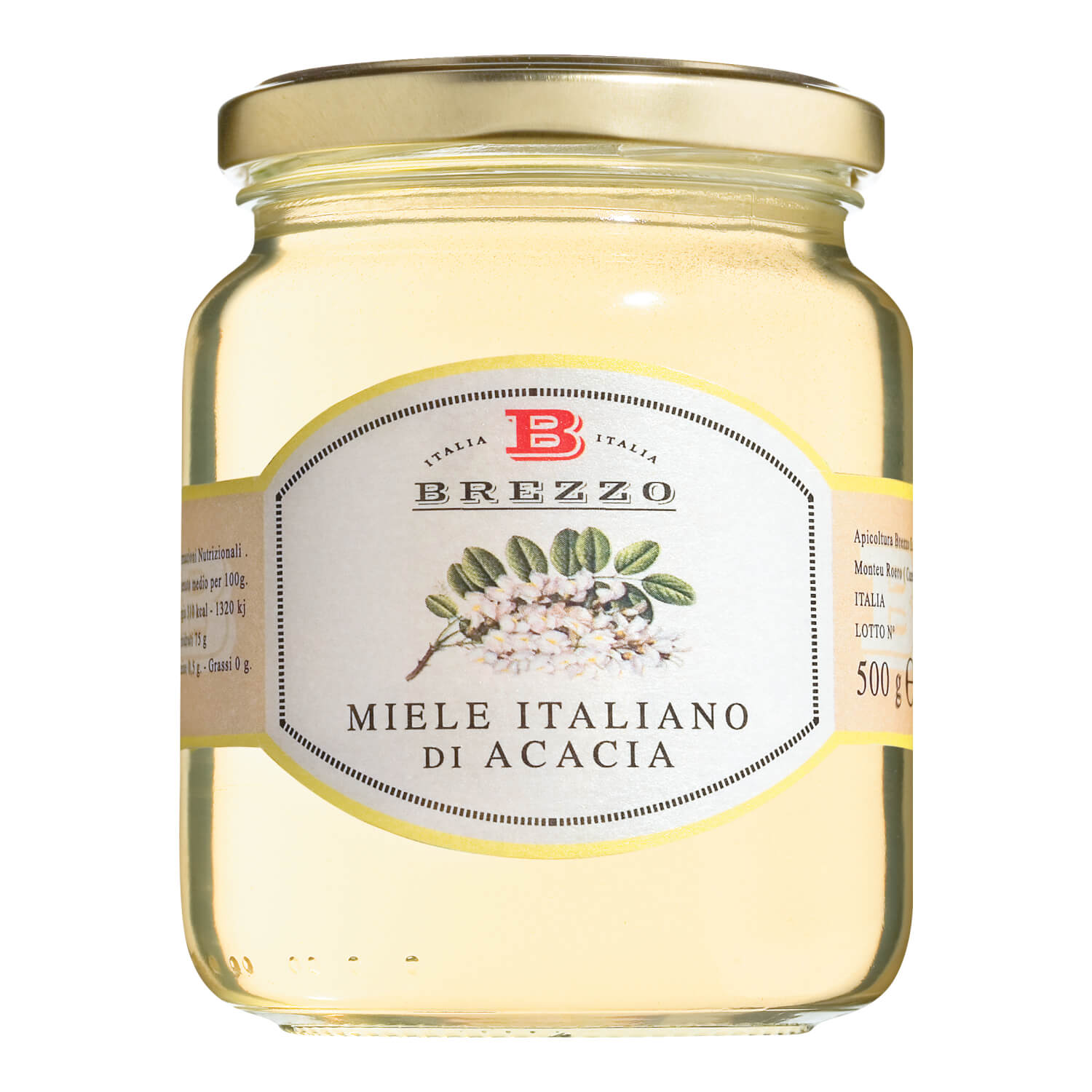 Handgemachter Akazienhonig von Brezzo, 500 g