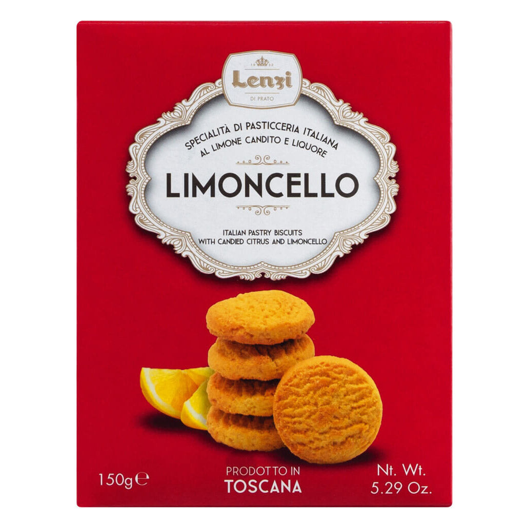 Limoncello - Pasticcini al Limoncello Keks-Gebäck mit Limoncello von Lenzi, 150 g