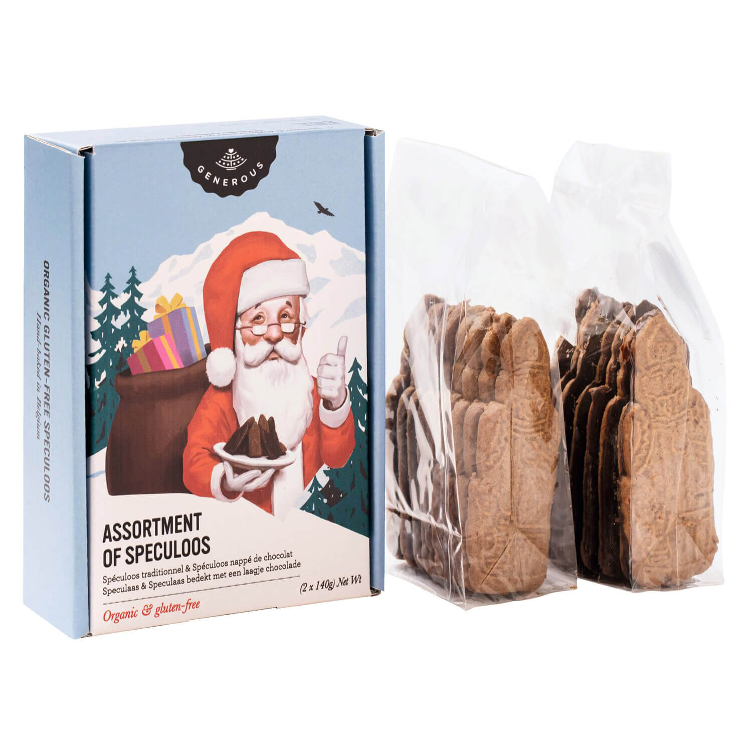 Glutenfreie Spekulatius Mischung Bio von Generous, 280 g