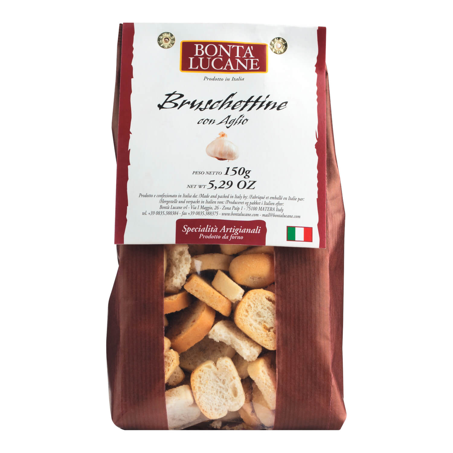 Crostini mit Knoblauch von Lucane, 150 g