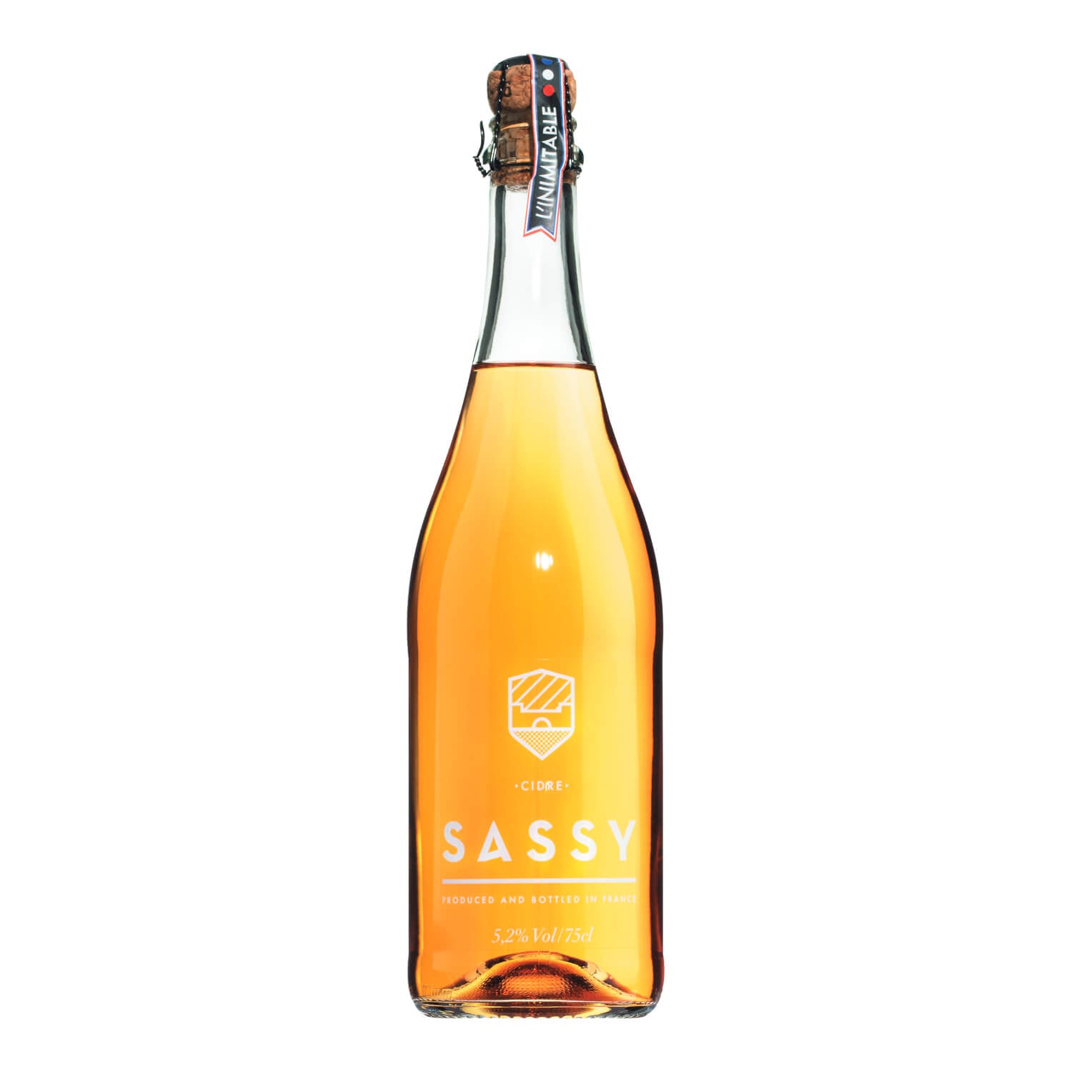 Cidre Apfelschaumwein von Sassy Bio, 0,75 l