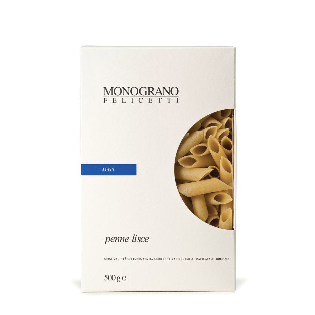 Felicetti Penne Lisce di Granoduro Matt aus Hartweizen Bio, 500 g