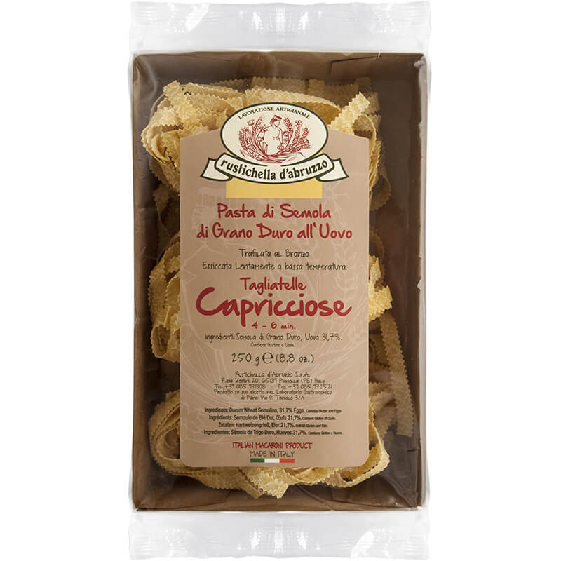 Tagliatelle Capricciose all uovo von Rustichella, 250 g
