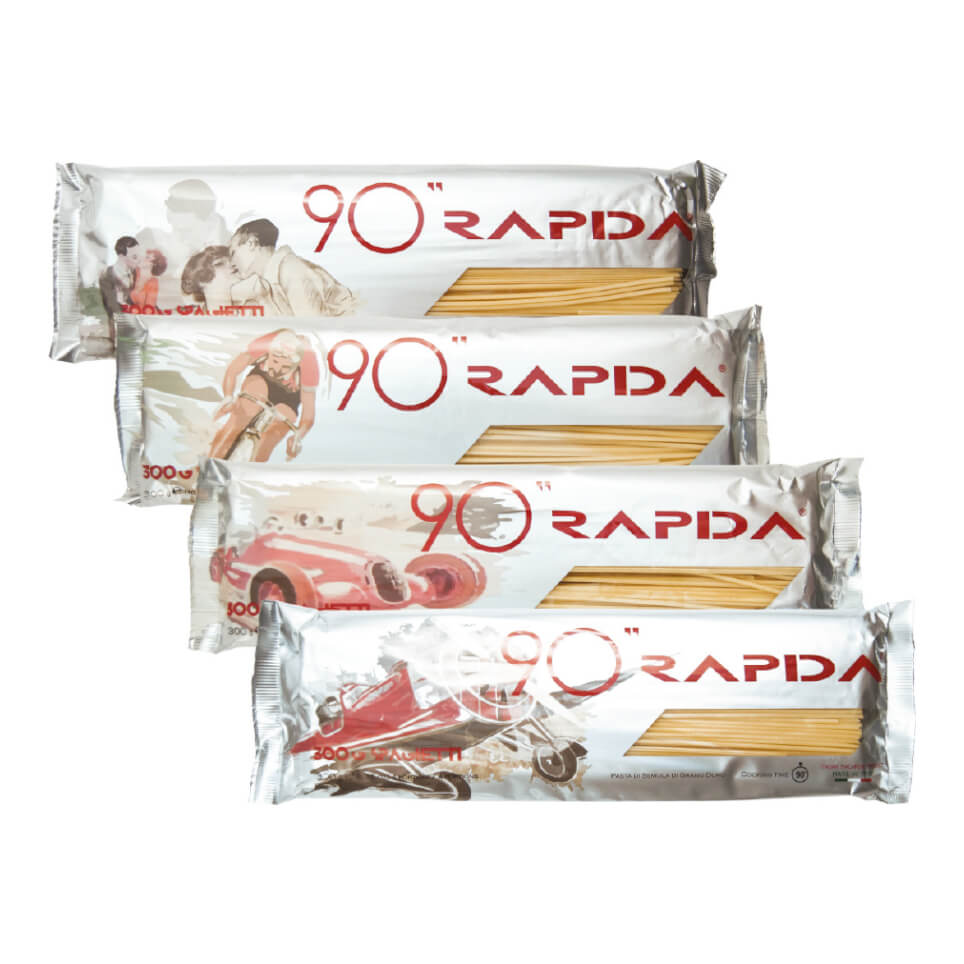 Spaghetti in 90 Sekunden Hartweizennudeln von Rustichella, 300 g