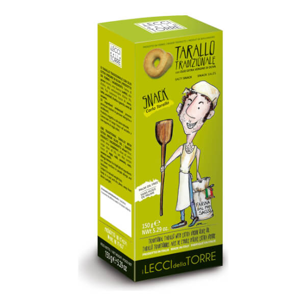 Tarallo Tradizionale - Weizengebäckringe, 150 g