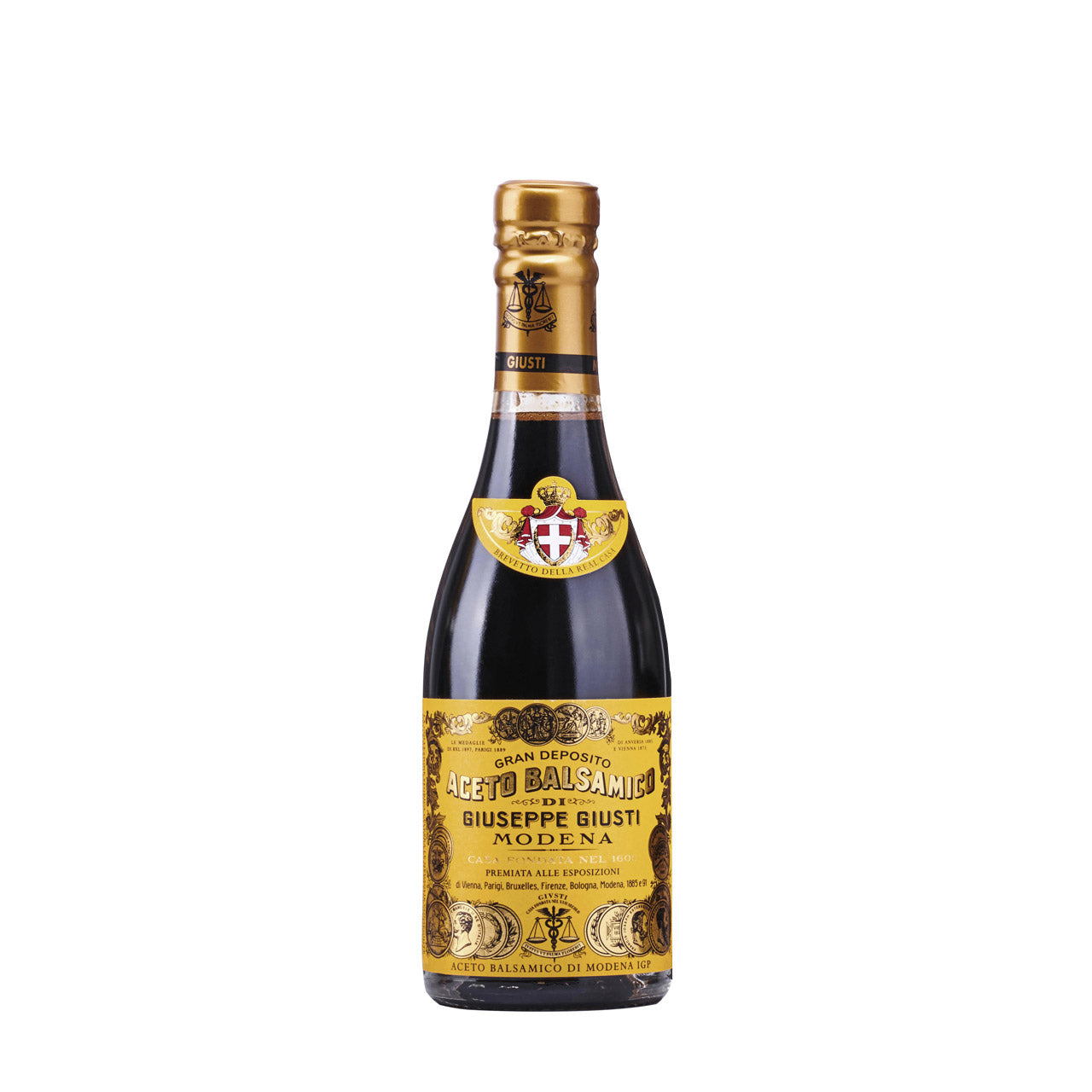 Giuseppe Giusti Aceto balsamico d'Oro Il Quarto Centenario mit 4 Medaillen, 250 ml