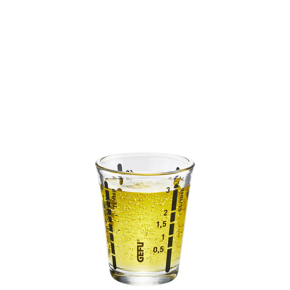 GEFU Mini Messbecher Messi aus Glas, 40 ml