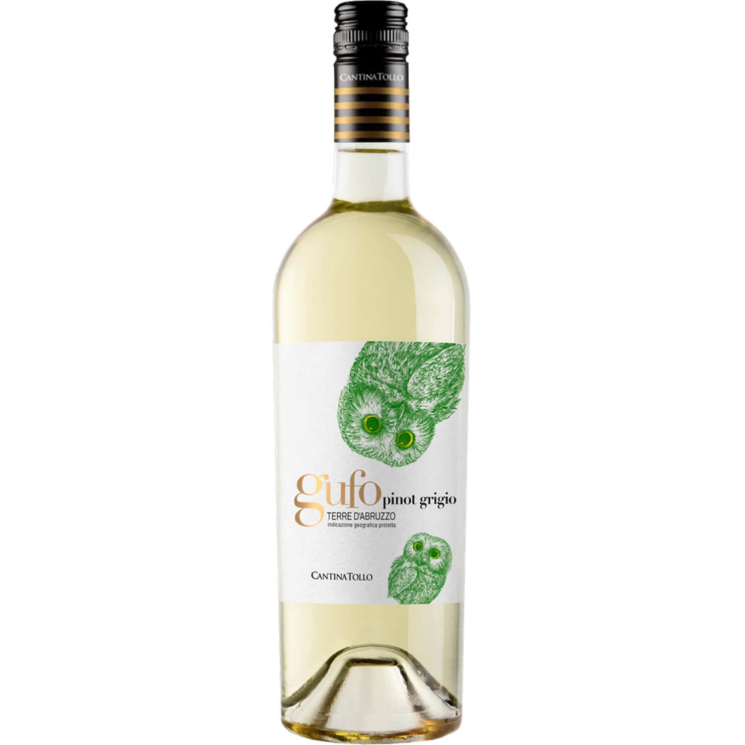 Gufo Pinot Grigio Terre d’Abruzzo IGP Weißwein von Cantina Tollo, 0,75 l