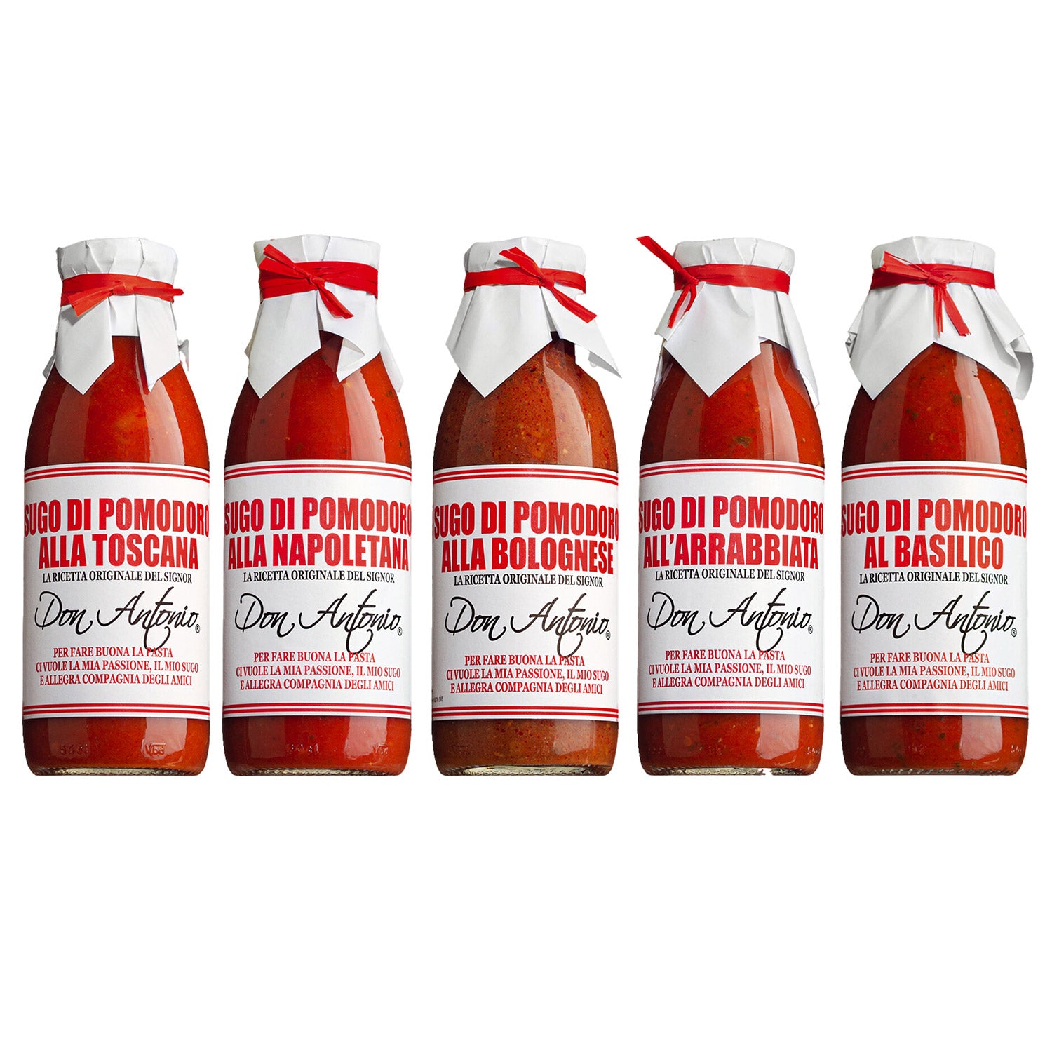 5er Sugo Probierpaket von Don Antonio