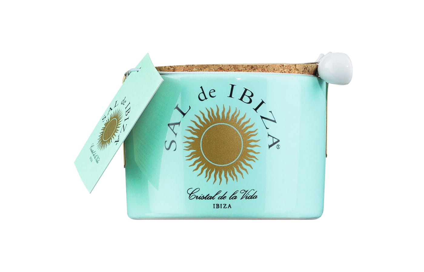 Fleur de Sel im Keramiktopf von Sal de Ibiza