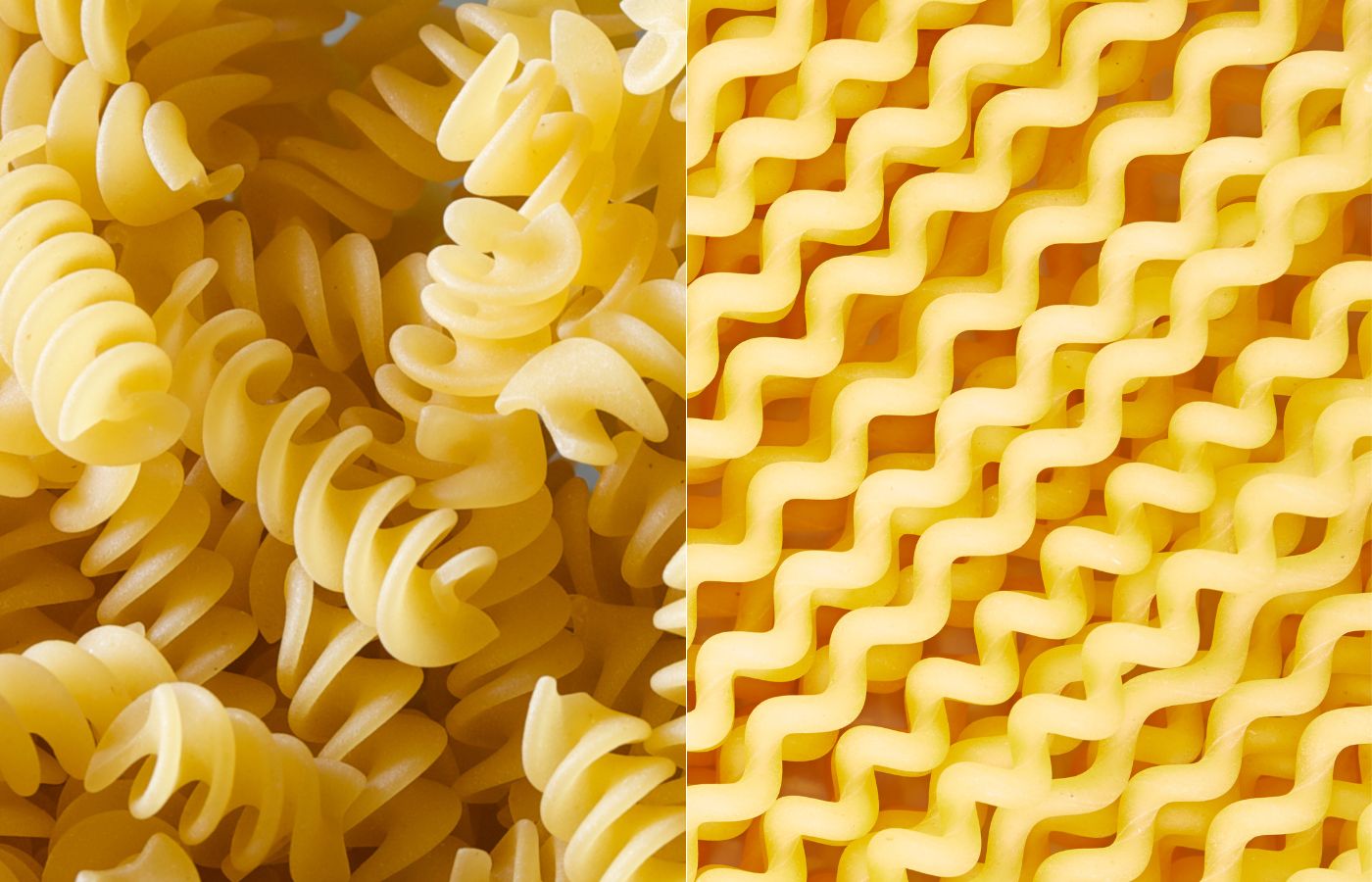 Bild von Fusilli Formen