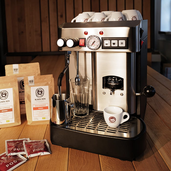 La Piccola Cecilia automatisch Nera 1 gruppig Vorteile