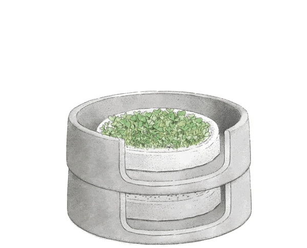 Mikrogarten Funktionsprinzip
