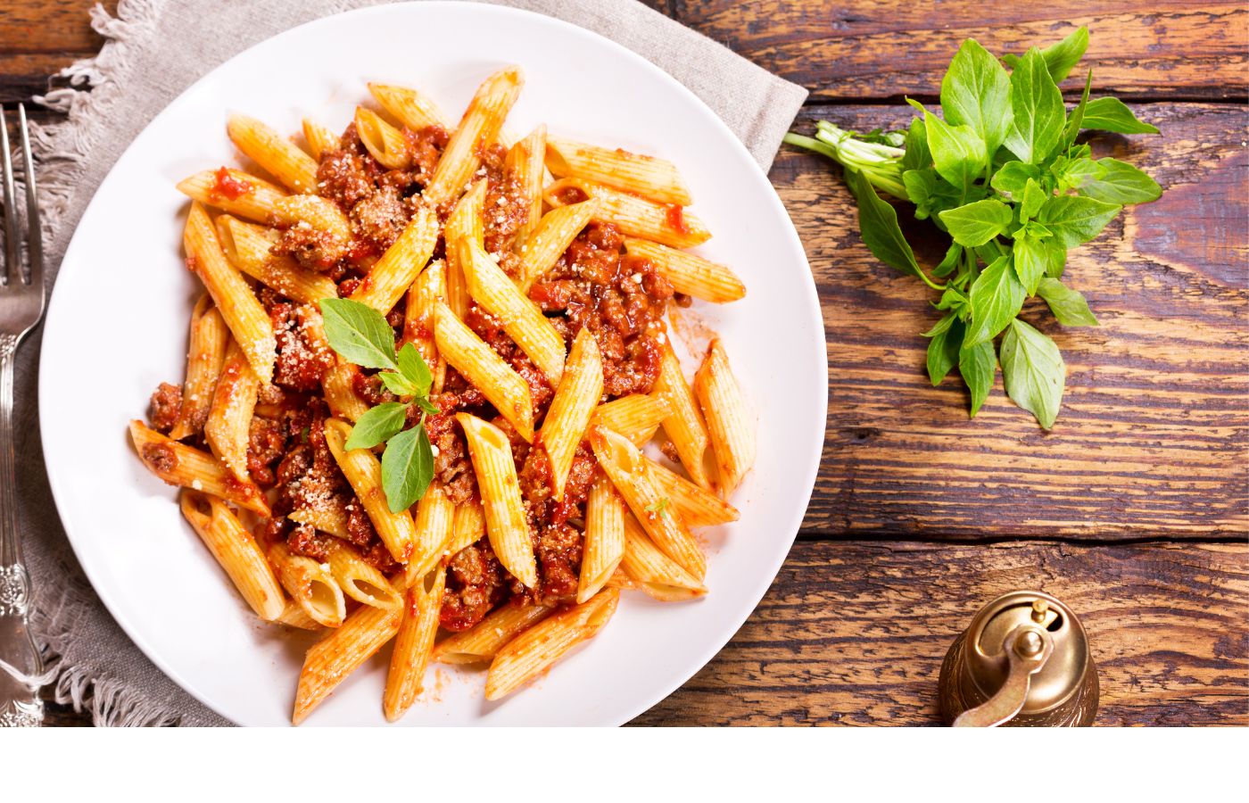 Bild von Penne Bolognese