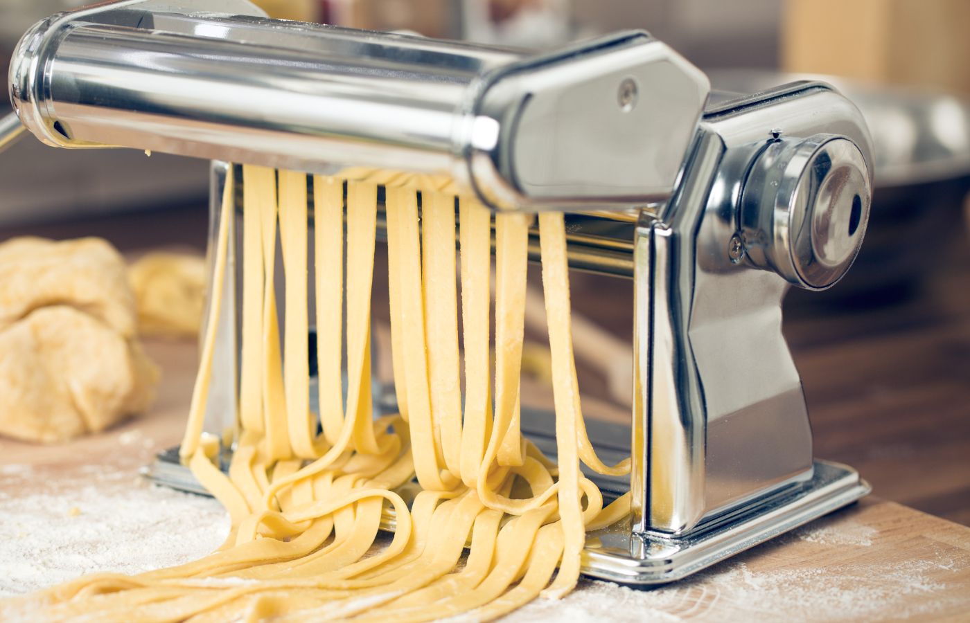 Bild der Tagliatelle Herstellung