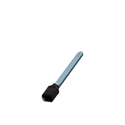 Rosti Backpinsel Classic 17 cm aus Kunststoff & Silikon, dusty blue