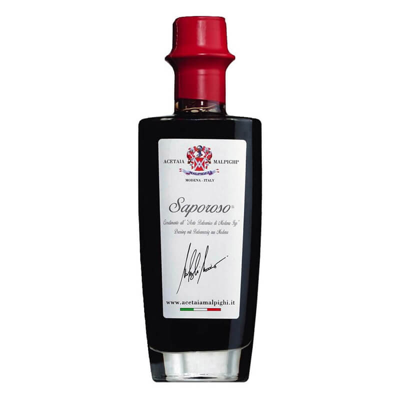 Saporoso Condimento Aceto Balsamico di Modena IGP von Malpighi, 200 ml