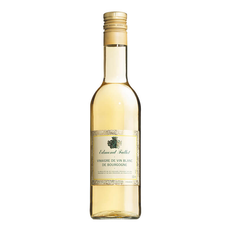 Weißweinessig aus der Bourgogne von Edmond Fallot, 500 ml