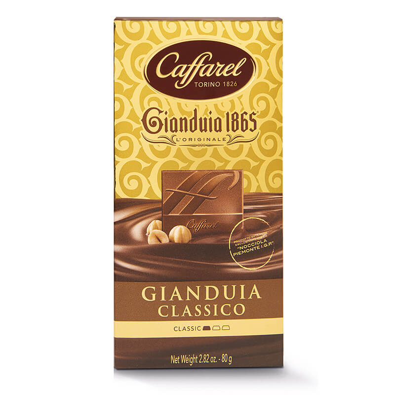 Vollmilchschokolade mit Gianduia von Caffarel, 80 g