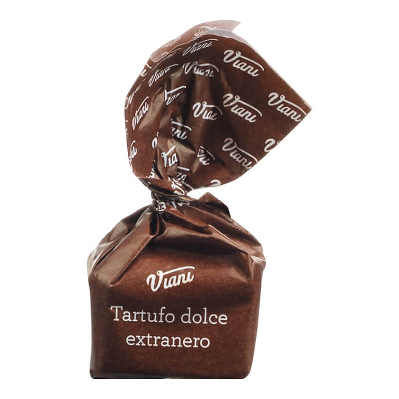 Tartufi dolci extraneri - Trüffelpralinen mit Zartbitterschokolade, braun 1 kg