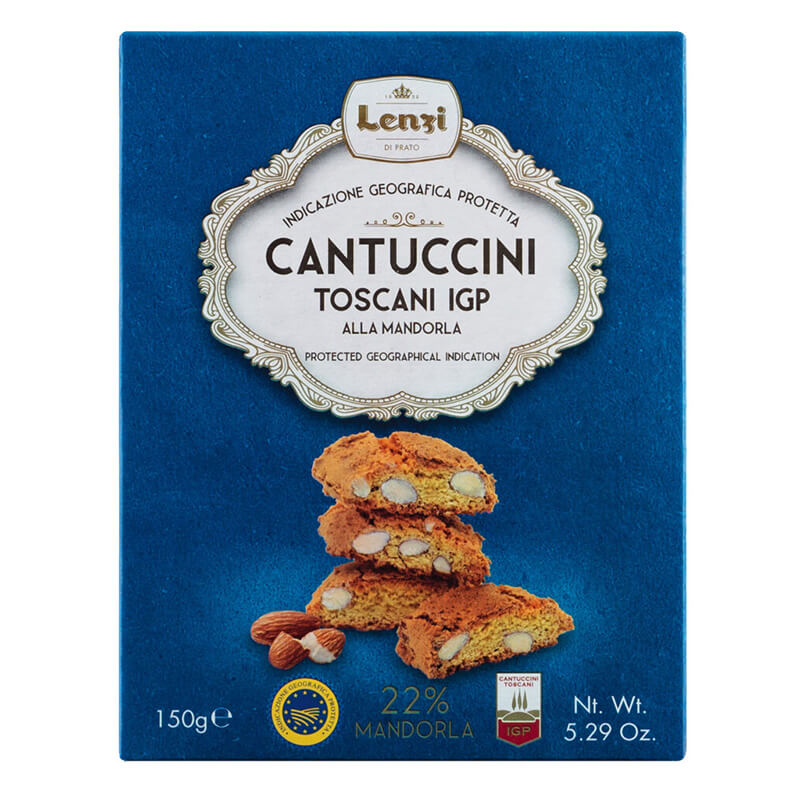 Cantuccini Toscani IGP alle mandorle - Toskanische Mandelkekse von Lenzi, 150 g