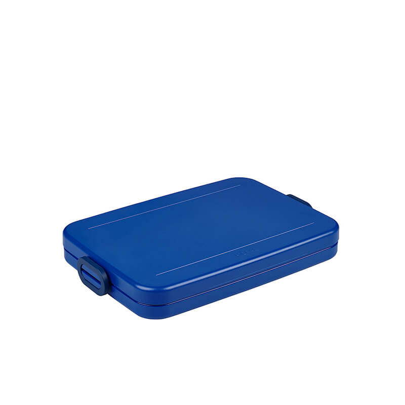 Mepal Bento Lunchbox - take a break vivid blue, flat