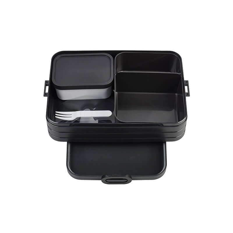 Mepal Bento Lunchbox - take a break nordic black, large