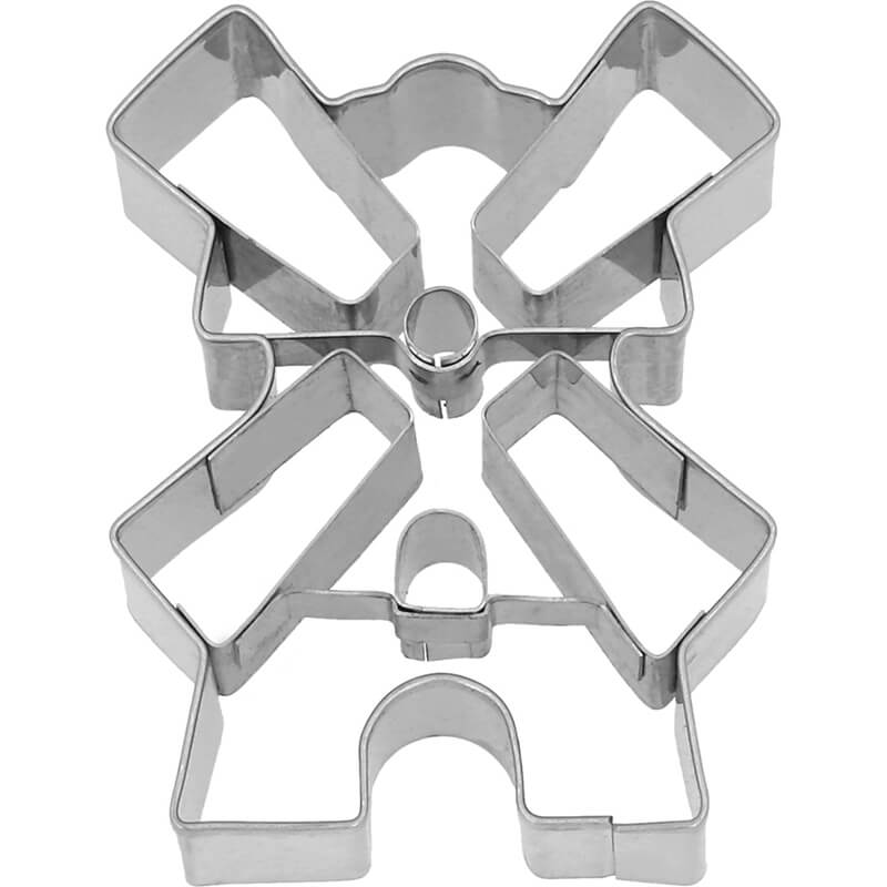 Ausstechform Mühle mit Innenprägung 6,5 cm von Birkmann