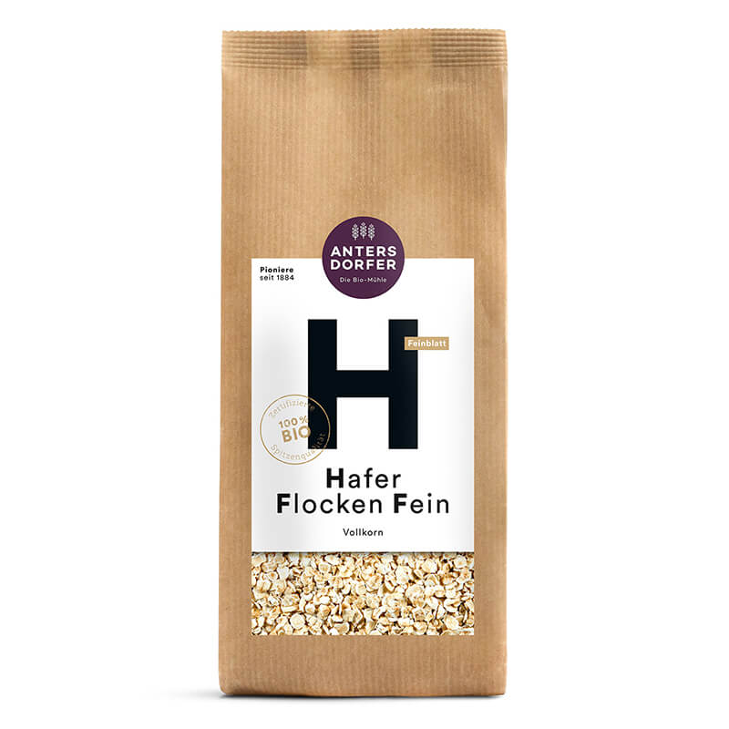 Bio Hafer Flocken Fein von Antersdorfer Mühle, 500 g