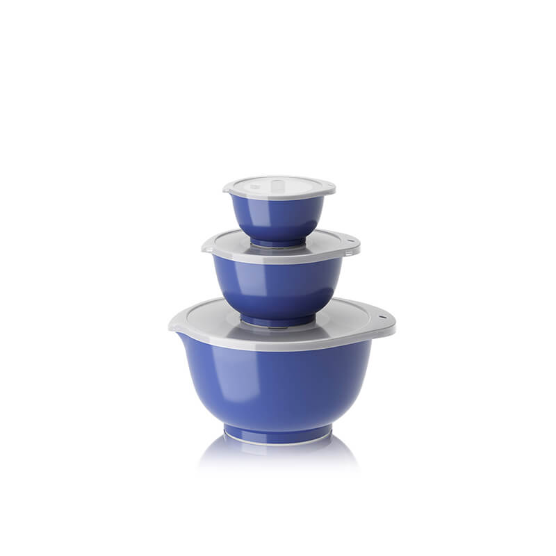 Rosti Rührschüssel New Margrethe Set 6-teilig in electric blue, 250 ml, 750 ml & 3,0 l