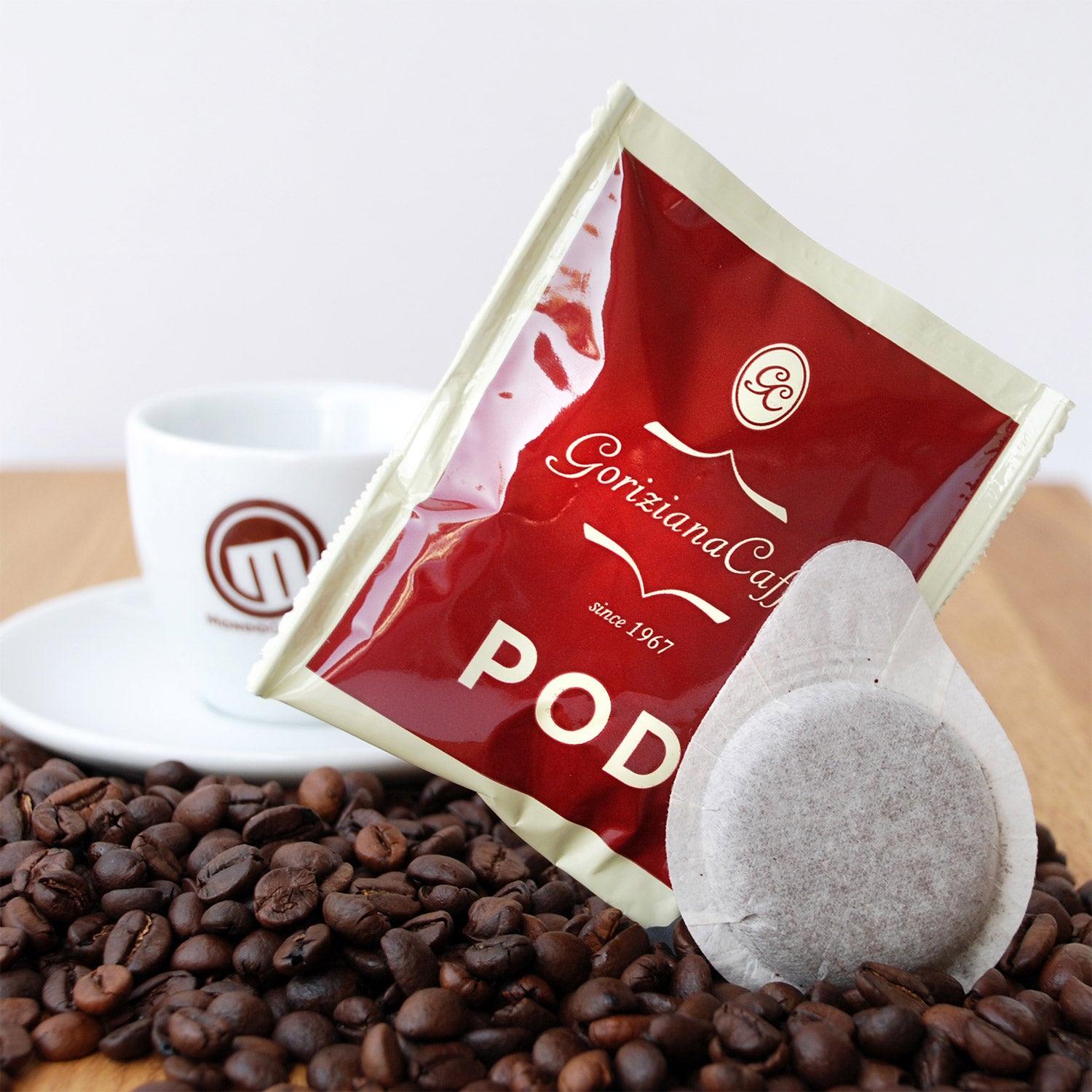 Espresso ESE Pads von Goriziana, 75 x 7 g
