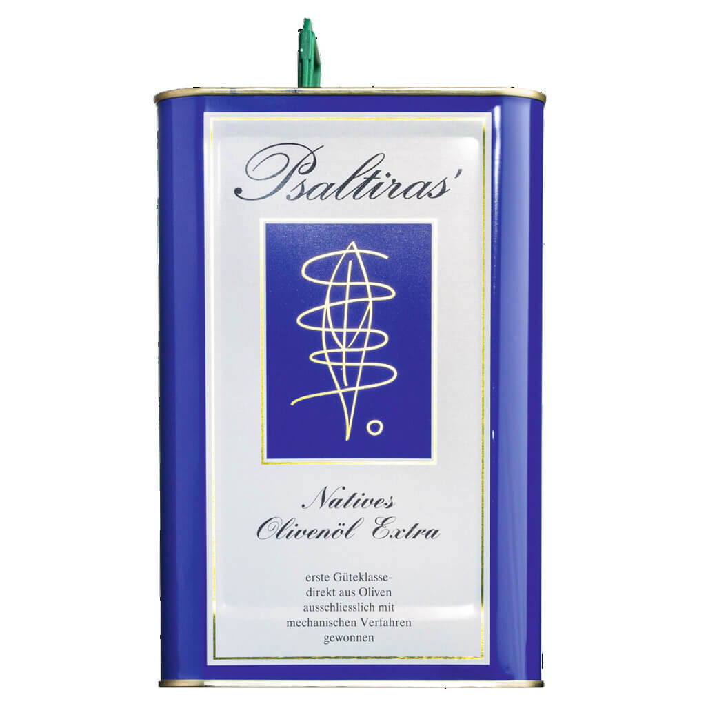 Psaltiras Erstklassiges, griechisches Olivenöl aus Mani, 3 l