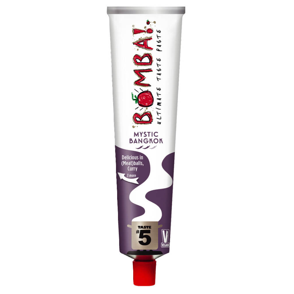 Bomba Mystic Bangkok gewürztes Tomatenmark - Asiatische Curry Würzpaste von Taste No. 5, 150 g