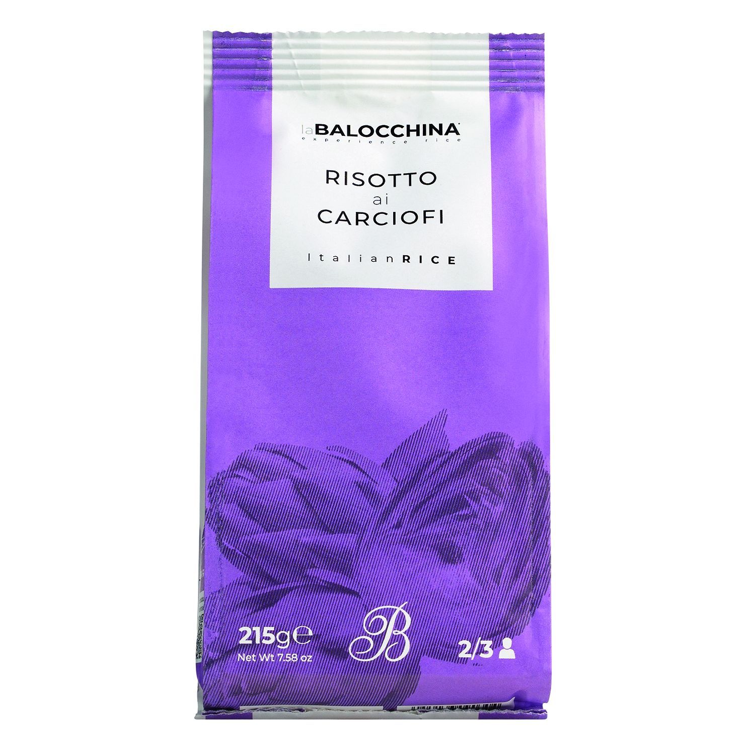 Risotto ai carciofi - Risottomischung mit Artischocken von La Balocchina, 215 g