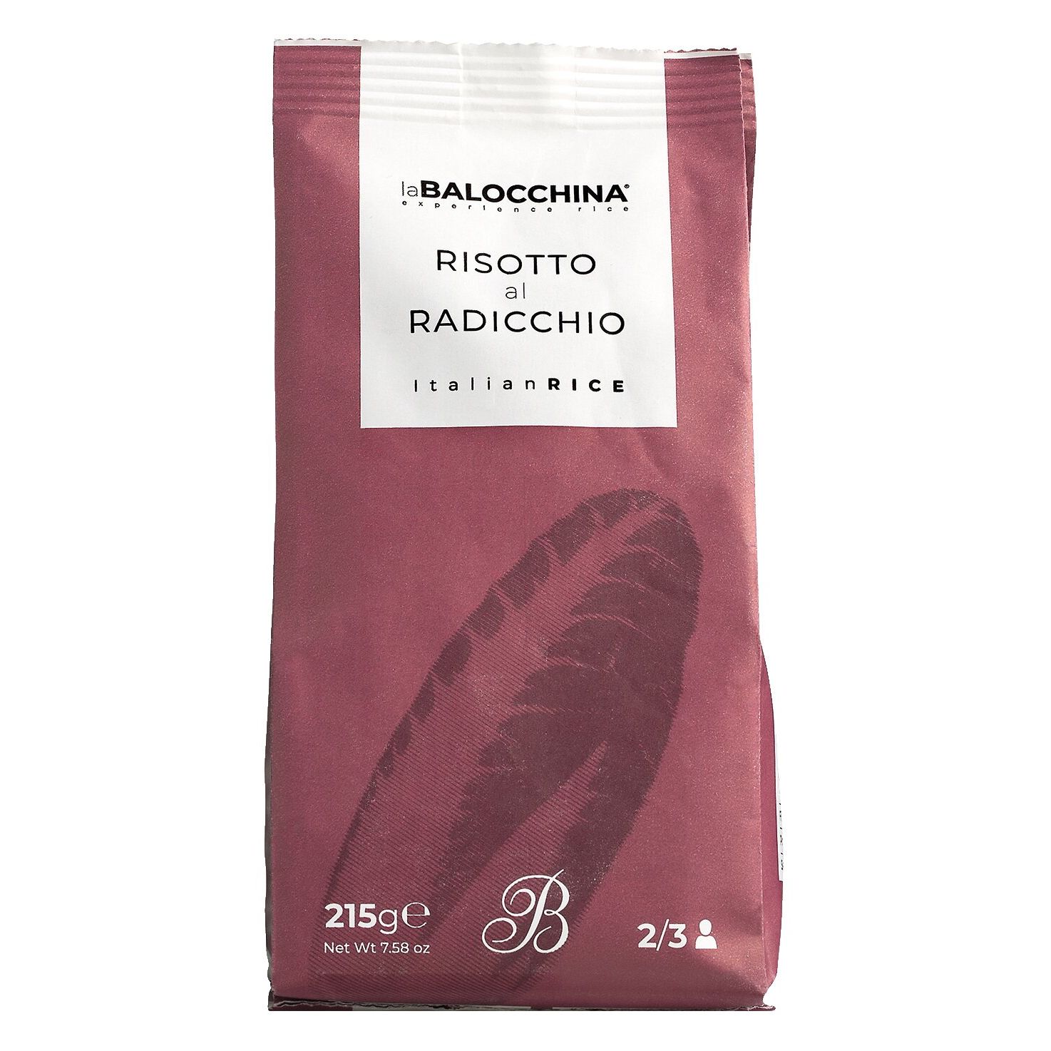 Risotto al radicchio - Risottomischung mit Radicchio von La Balocchina, 215 g