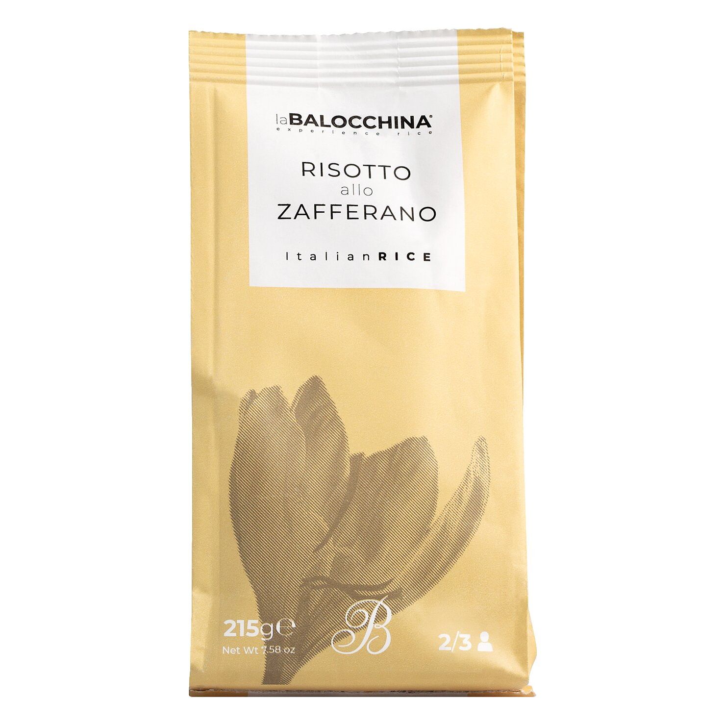 Risotto allo zafferano - Risottomischung mit Safran von La Balocchina, 215 g