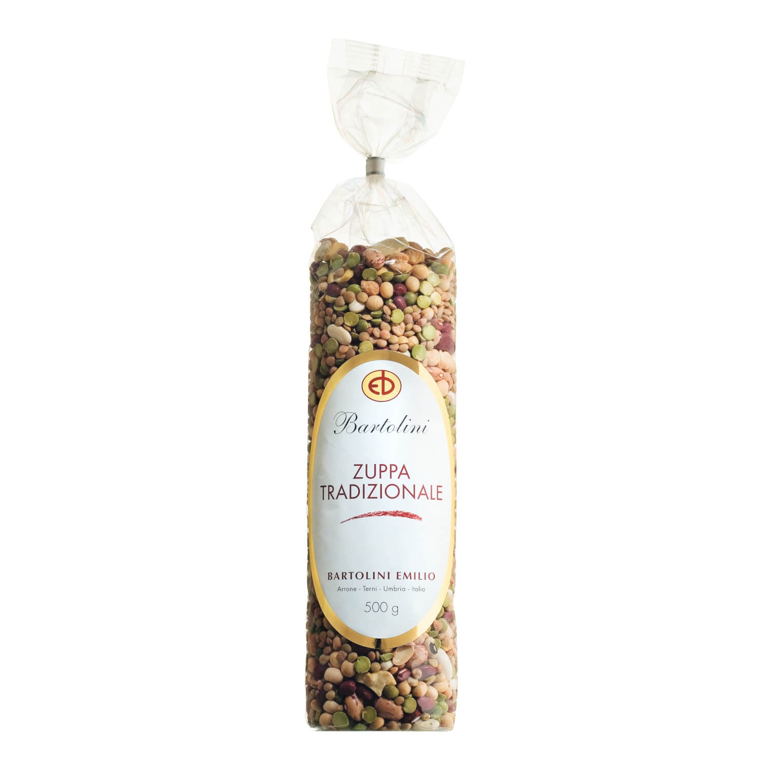 Hülsenfrüchtemischung für Suppen von Emilio Bartolini, 500 g