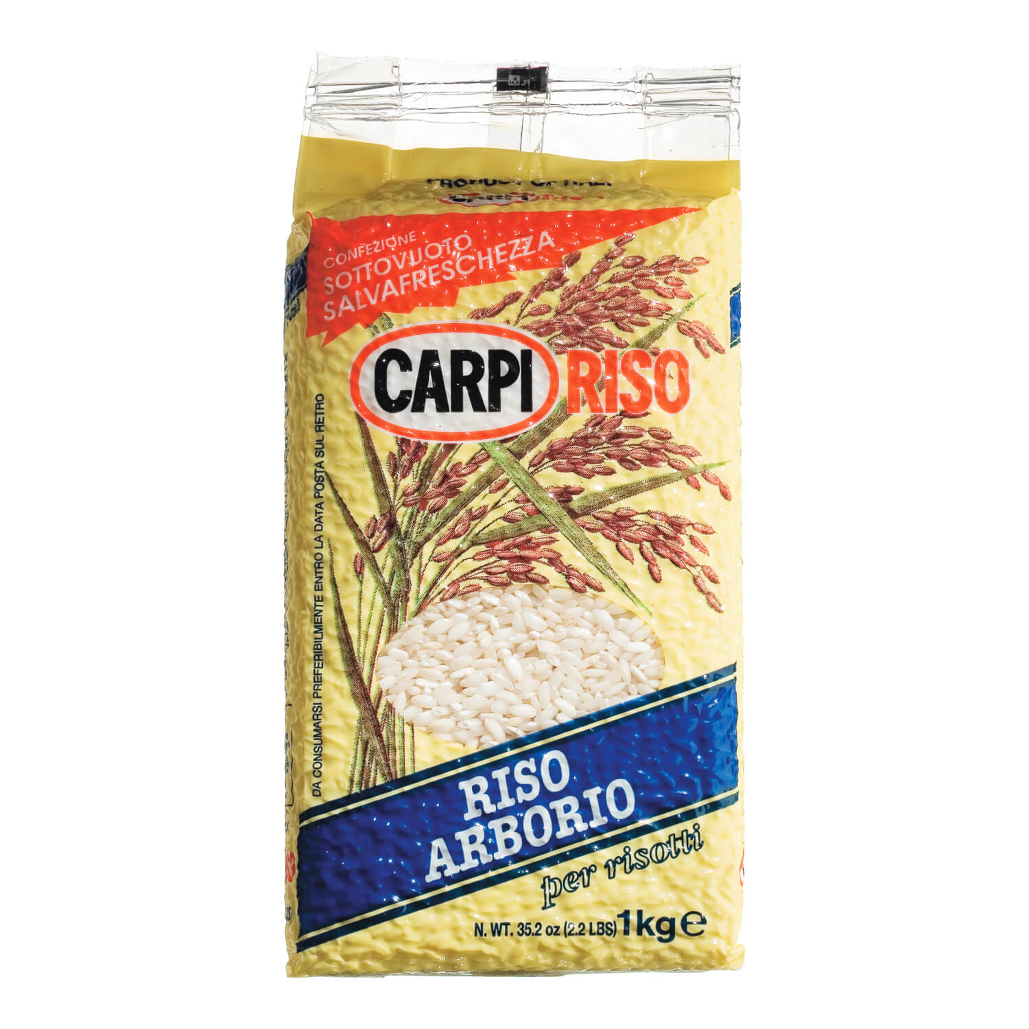 Arborio Superfino - ideal bißfester Risottoreis von Riseria Modenese, 1 kg
