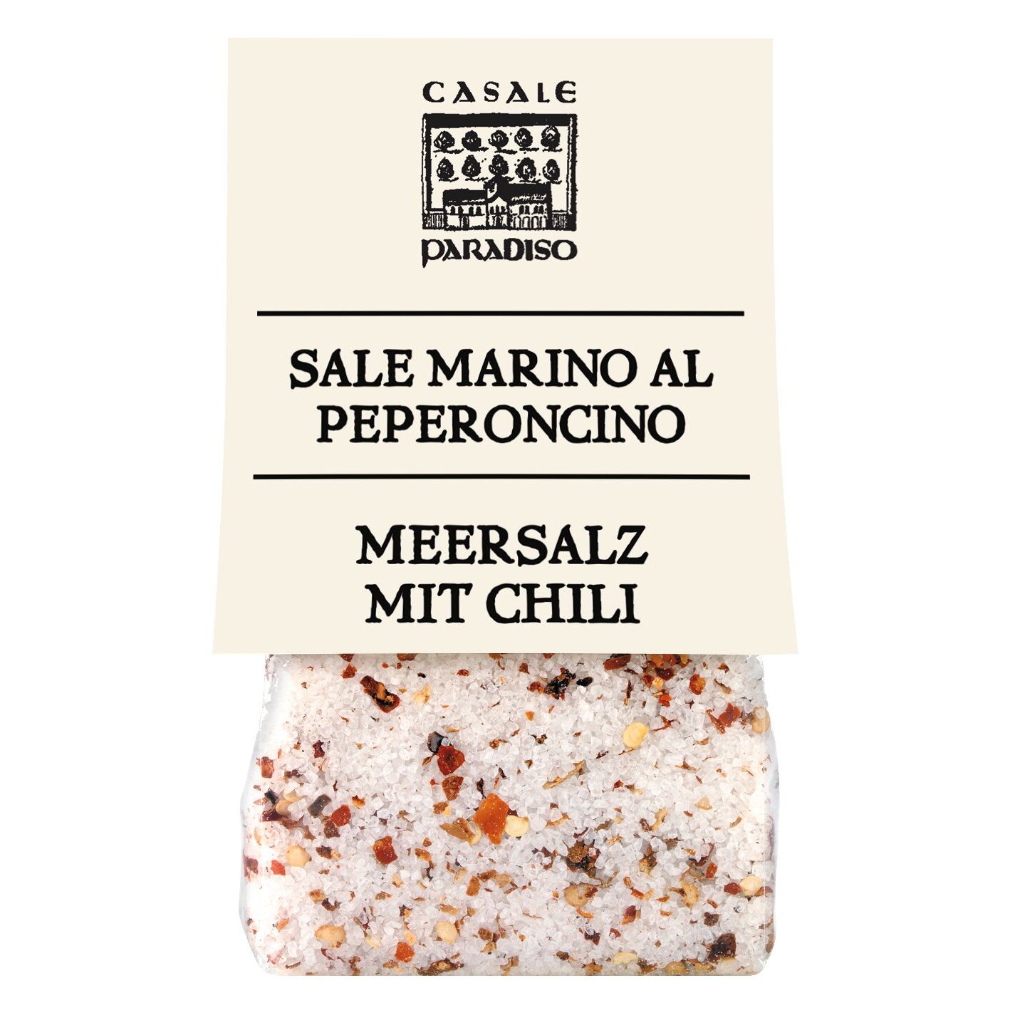 Sale Marino al Peperoncino - Meersalz mit Chili von Casale Paradiso, 200 g