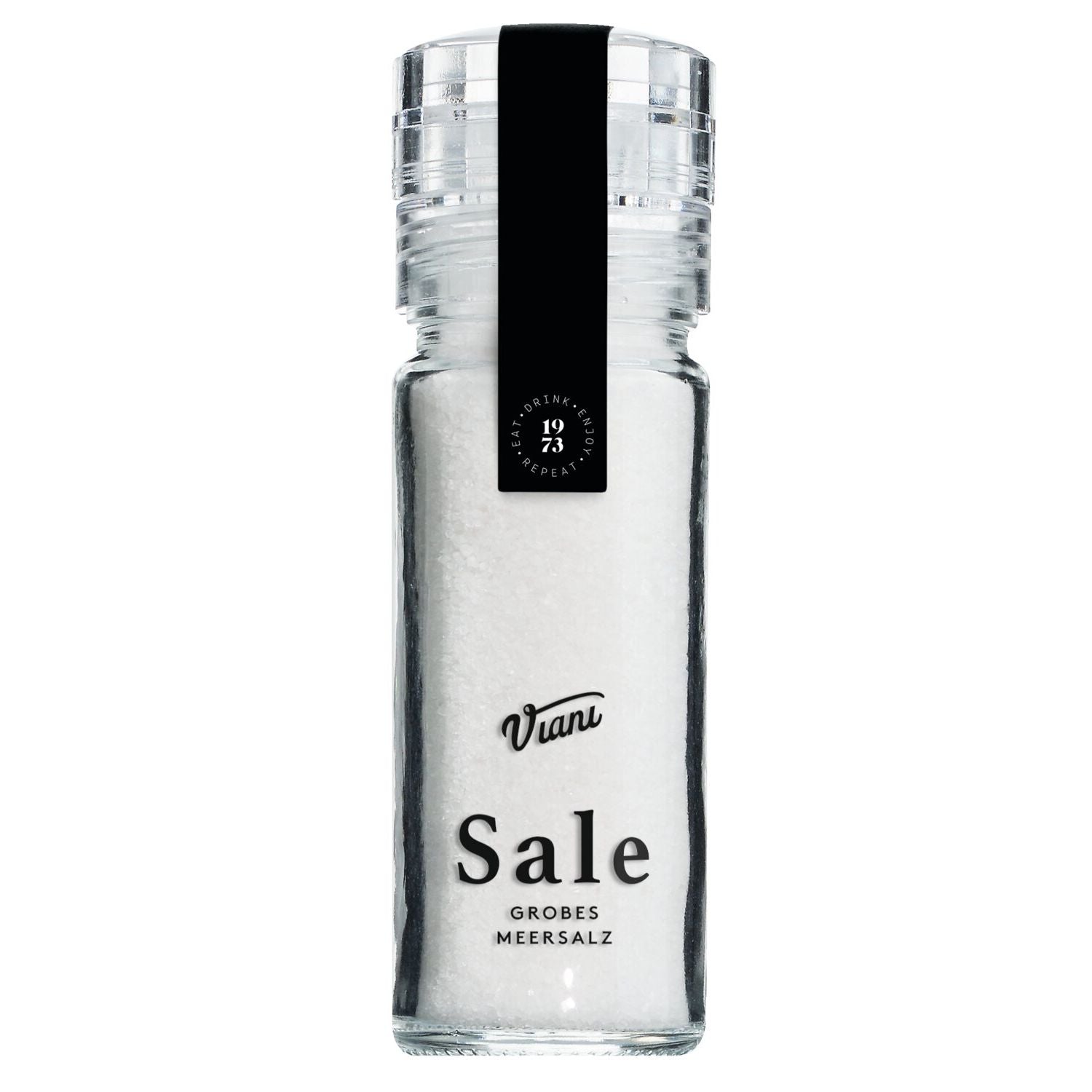 Sale marino grosso - grobes Meersalz in der Mühle von Viani, 110 g
