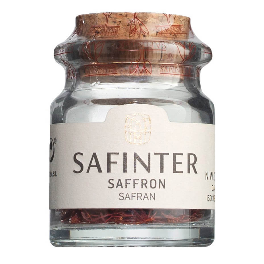 Edle Safranfäden im Glas von Safinter, 1 g