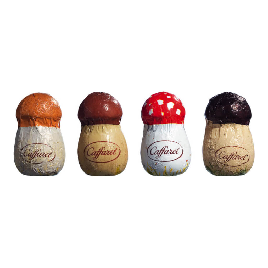 Schokoladenpilze von Caffarel, 100 g